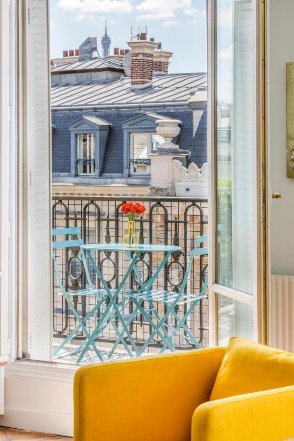 Merveil Cozy - Tilsitt - Eiffel Tower View Paris Eksteriør bilde